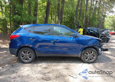 2015 Hyundai Tucson Gls from USA, damaged, VIN KM8JTCAF3FU985892